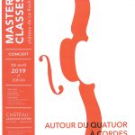 Affiche Concert Master Classes le 26 Avril 2019